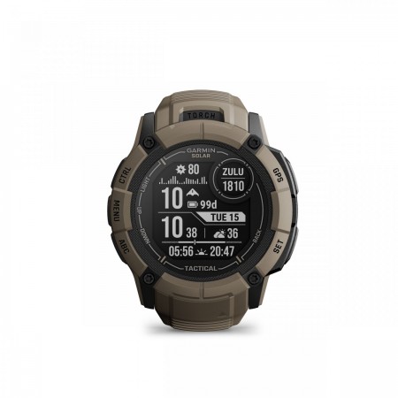 Garmin Instinct 2X Solar Tactical Edition - smartwatch robust cu GPS - Coyote Tan