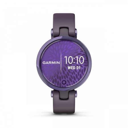 Garmin - Lily Sport - rama midnight orchid cu carcasa deep orchid si bratara din silicon - ceas inteligent