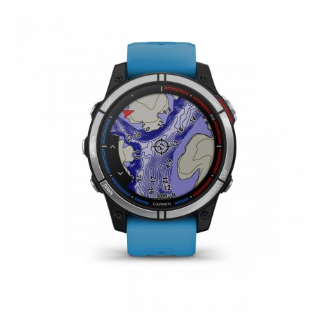 Garmin - quatix 7 - ceas inteligent premium cu GPS cu functii avansate pentru sport si navigatie