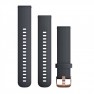 Garmin Quick Release 20 Vivoactive 3/ Vivomove / Forerunner 245 645 curea silicon Quick Release - albastru granit