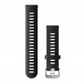 Garmin - Quick Release 20 - Vivoactive 3/ Vivomove / Venu / Forerunner 55/ 245/ 645 curea silicon - neagra