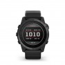 Garmin - Tactix 7 Sapphire ceas multisport cu GPS - ramă neagră Titanium DLC și curea din silicon neagră