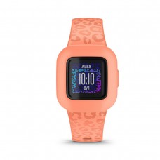 Garmin Vivofit Jr. 3 - portocaliu Peach Leopard - ceas copii