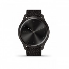 Garmin Vivomove Style - carcasa neagra - bratara textila neagra