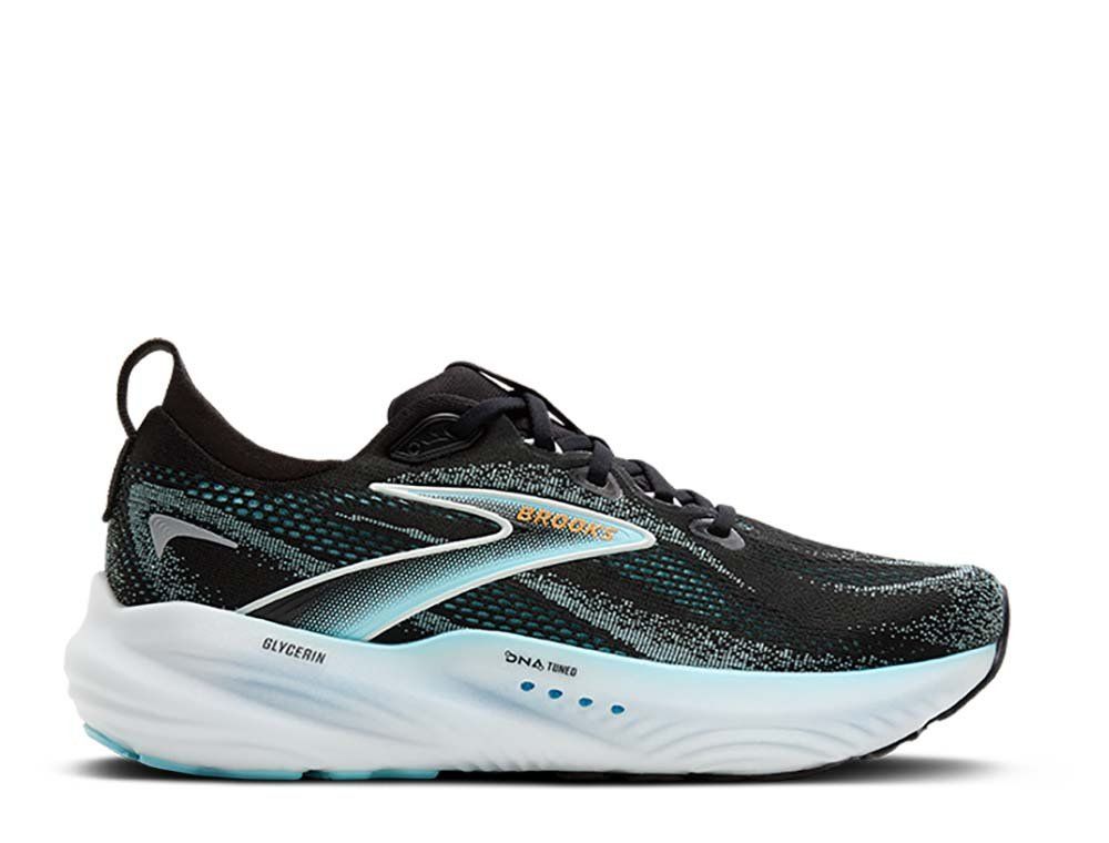 Pantofi alergare barbati Brooks Glycerin 22 Black FW'25| InfinityRun